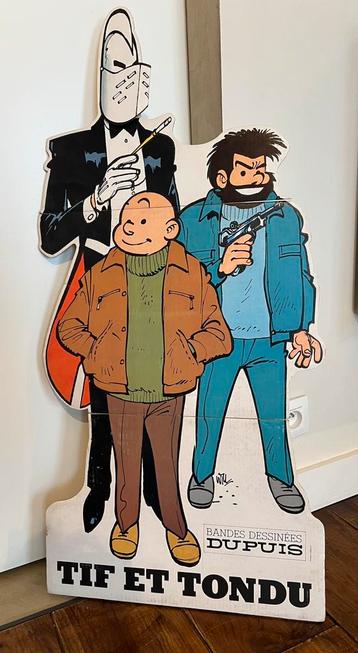 Vintage Groot Kuifje Hergé Display Karton Baard en Kale 90’s beschikbaar voor biedingen
