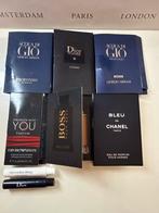 Nieuwe Heren Parfum Samples - Dior, Armani, Chanel, Sieraden, Tassen en Uiterlijk, Uiterlijk | Parfum, Ophalen of Verzenden, Nieuw
