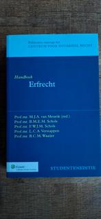 Handboek Erfrecht - Studenteneditie, Zo goed als nieuw, M.J.A. van Mourik (red.), Alpha, HBO