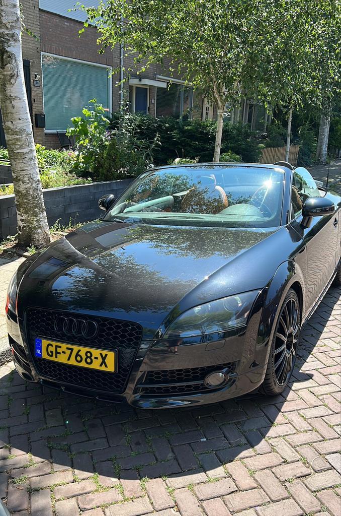 Audi TT 2.0 Tfsi Roadster 147KW 2008 Zwart, Auto's, Audi, Particulier, TT, ABS, Achteruitrijcamera, Airbags, Airconditioning, Alarm
