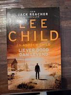 Lee child & andrew child; liever dood dan levend, Ophalen of Verzenden, Zo goed als nieuw, Nederland