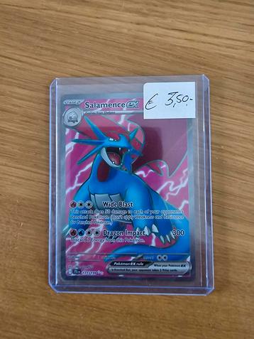 Salamence EX - Journey Together - Zo goed als nieuw! beschikbaar voor biedingen
