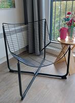 Nielas Gammelgaard RÅANE (JARPEN) metaal stoel zwart, Huis en Inrichting, Stoelen, Ophalen, Zwart, Zo goed als nieuw, Metaal