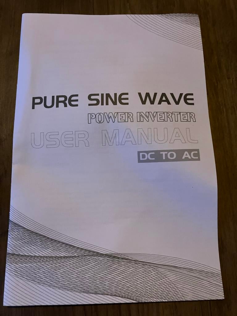 Egscatee 3000W Pure Sine Wave Inverter - Nieuw!, Ophalen of Verzenden, Nieuw