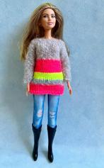 Gebreide barbie truien, mutsen, slofjes, meer foto’s! Sale, Ophalen of Verzenden, Zo goed als nieuw, Barbie