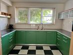 Groene Keller keuken U-vorm, Ophalen, Gebruikt, Groen, Hoekkeuken