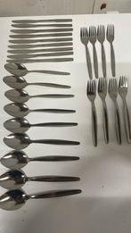 Monogram 9-delig bestek, Ophalen of Verzenden, Zo goed als nieuw, Rvs of Chroom