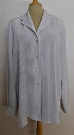 Mooie lichtgrijze blouse van Hugo van Rooy! 46, Grijs, Zo goed als nieuw, Maat 46/48 (XL) of groter, Verzenden