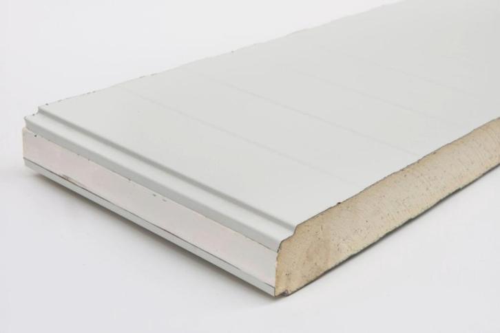 sandwichpanelen wand 60mm dik wit/wit OP=OP, Doe-het-zelf en Verbouw, Platen en Panelen, Nieuw, Overige materialen, 50 tot 100 mm