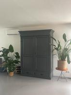 Oude Franse Hangkast, Huis en Inrichting, Kasten | Kledingkasten, Ophalen, Gebruikt, Frans, 200 cm of meer