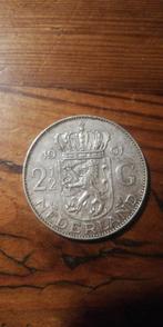 Zilveren Juliana rijksdaalder uit 1961, Postzegels en Munten, Munten | Nederland, Ophalen of Verzenden, Koningin Juliana, 2½ gulden