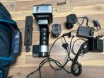 Metz CT4 & CT5 Flitsers met Accessoires, Ophalen of Verzenden, Gebruikt, Metz, Kantelbaar