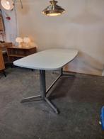 Vintage eettafel jaren 70 uitschuifbaar, Ophalen, ,, 50 tot 100 cm, Zo goed als nieuw