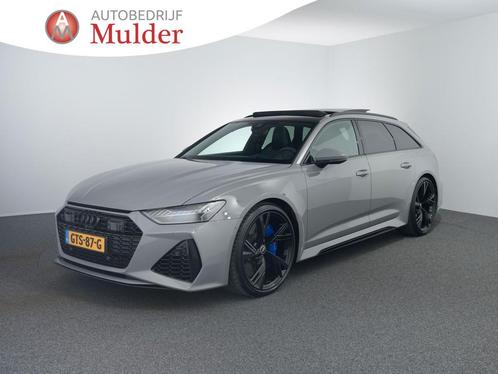 Audi A6 Avant RS 6 TFSI quattro | Keramisch | B&O 3D | Dynam, Auto's, Audi, Te koop, RS6, 360° camera, 4x4, ABS, Adaptive Cruise Control