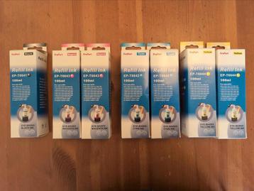 Epson Ecotank Refill Inkt - Complete Set 7 flesjes beschikbaar voor biedingen