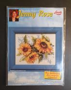 lanarte jenny rose borduurpakketje - zonnebloemen, Hobby en Vrije tijd, Verzenden, Nieuw, Borduurpakket