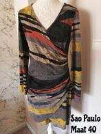 Wikkeljurk Sao Paulo mt 40, Kleding | Dames, Maat 38/40 (M), Overige kleuren, Ophalen of Verzenden, Zo goed als nieuw