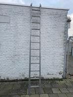 Aluminium schuifladder, Ladder, Gebruikt, Opvouwbaar of Inschuifbaar, 4 meter of meer