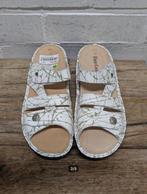 Finn Comfort - Leren slippers 41 - Nieuw €120 - Uitneembaar, Kleding | Dames, Finn Comfort, Wit, Nieuw, X