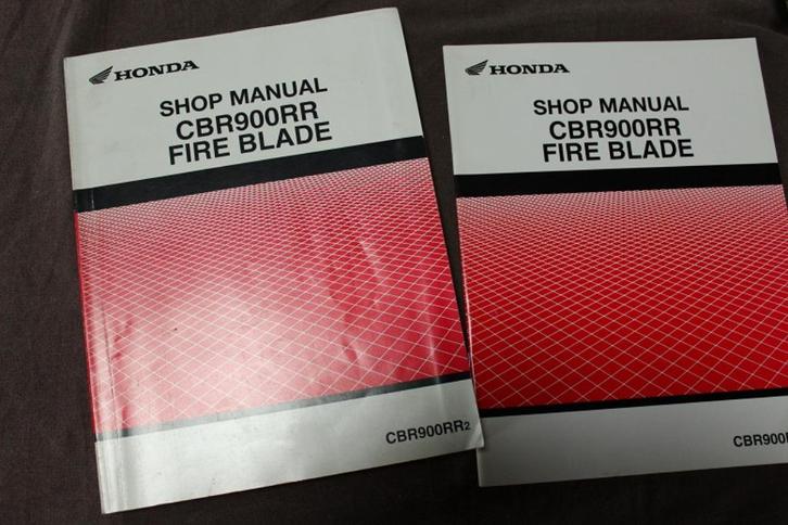 Honda CBR900RR Fireblade 2001/2002 shop manual CBR 900 RR, Motoren, Handleidingen en Instructieboekjes, Honda, Ophalen of Verzenden