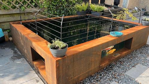 Koi vijver met Japanse Koi & AEM TrommelFiltersystem, Tuin en Terras, Vijvers, Zo goed als nieuw, Ophalen