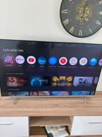 Sharp QLED smart tv 4k uhd 55 inch android, Audio, Tv en Foto, Televisies, Ophalen of Verzenden, Zo goed als nieuw, 100 cm of meer