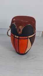 Afrikaanse drum / djembe 19 cm hoog 9.5 Cm hoog doorsnede, Muziek en Instrumenten, Percussie, Ophalen of Verzenden, Zo goed als nieuw