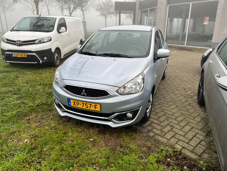 Mitsubishi Space Star 1.0 Mivec 71PK 2019 Grijs, Auto's, Mitsubishi, Bedrijf, Space Star, ABS, Airbags, Airconditioning, Bluetooth