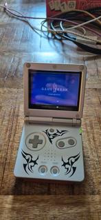 Gameboy Advance SP Tribal Edition - Zeldzaam!, Spelcomputers en Games, Spelcomputers | Nintendo Game Boy, Ophalen, Gebruikt, Game Boy Advance SP