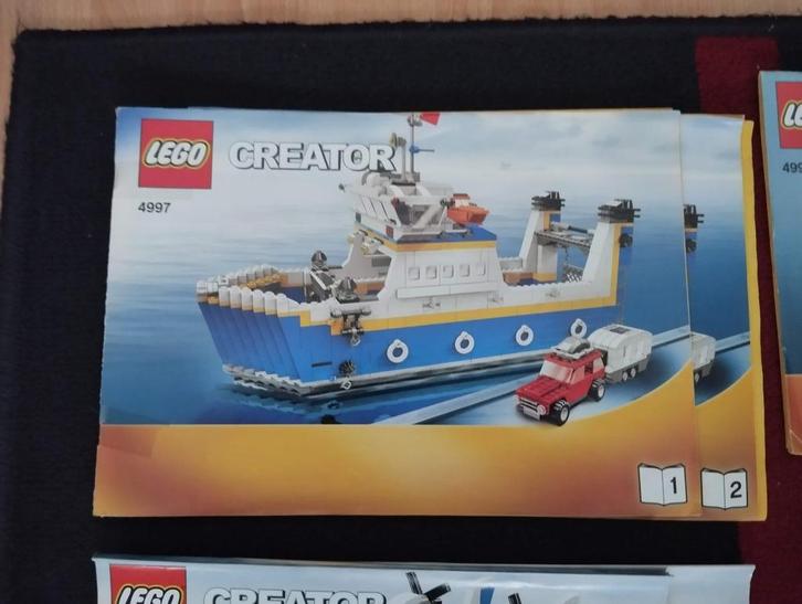 LEGO Creator Transportschip - 4997, Kinderen en Baby's, Speelgoed | Duplo en Lego, Gebruikt, Lego, Complete set, Ophalen of Verzenden