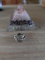 Buddha to buddha multi chain Nathalie ring 16, Ophalen of Verzenden, Zilver, Zilver, Kleiner dan 17