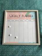 Weekplanner Memobord met Magneet - 43x43 cm, Huis en Inrichting, Woonaccessoires | Memoborden, Ophalen, Gebruikt, Magneetbord