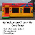 Leuk circus springkussen met certificaat, Ophalen, Gebruikt