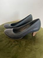 Donkerblauwe leren pumps No Stress, Pumps, Blauw, Ophalen of Verzenden, Zo goed als nieuw