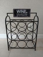 Riverdale wijnrek voor 9 flessen wijn, Ophalen of Verzenden, Zo goed als nieuw, Metaal