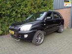 Kia Sportage 2.7 V6 Adventure 4WD,Clima,PDC,Leder,Cruise con, Auto's, Kia, Automaat, Gebruikt, Zwart, Lederen bekleding