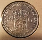Koningin wilhelmina rijksdaalder 1933, Postzegels en Munten, Munten | Nederland, Ophalen of Verzenden, Koningin Wilhelmina, 2½ gulden