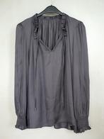 Viscose dames blouse, zwart, NIEUW, heel feestelijk, maat 42, Ophalen of Verzenden, Nieuw, Maat 42/44 (L), Zwart