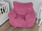 Loungepug "Josephine" zitzak Fauteuil PomPom Roze, Huis en Inrichting, Zitzakken, Ophalen of Verzenden, Zo goed als nieuw, Roze