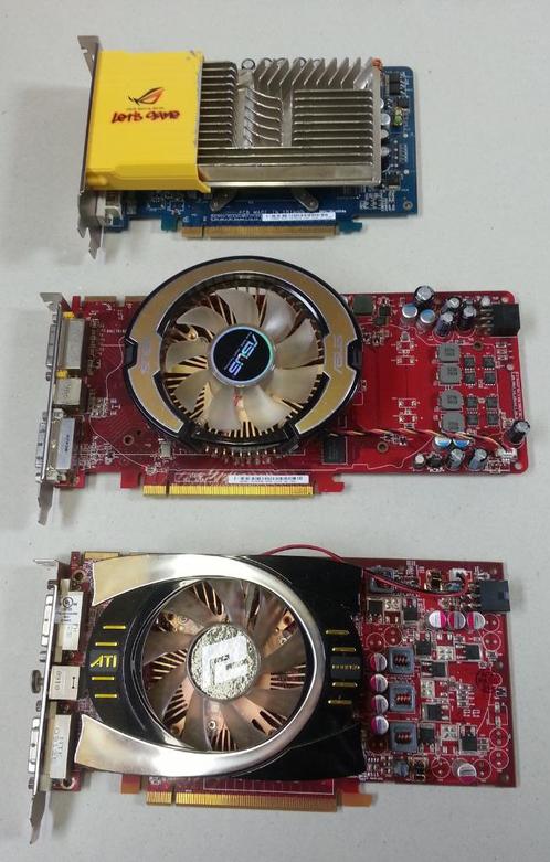 Videokaart voor het gebruik of voor onderdelen. Opruiming, Computers en Software, Videokaarten, Gebruikt, Tv-Out, DVI, VGA, Ophalen of Verzenden