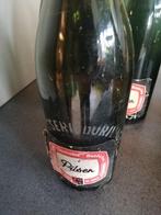 8 GROTE OUDE BELGISCHE BIER FLESSEN 30 CM HOOGTE +Gegraveerd, Gebruikt, Gebruiksvoorwerp, Ophalen of Verzenden, X
