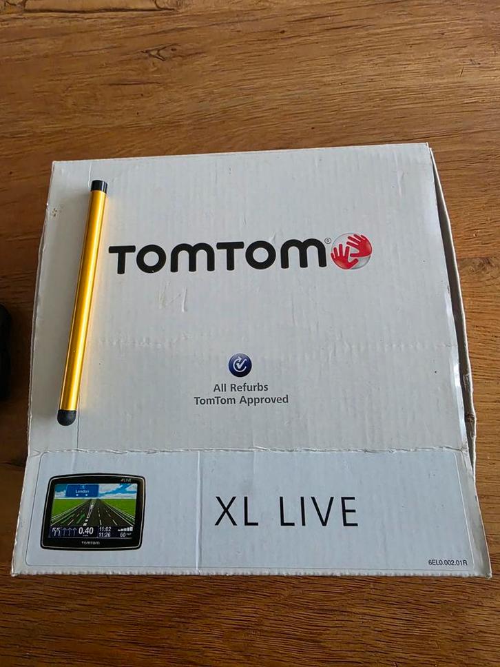TomTom XL LIVE Navigatiesysteem, Auto diversen, Autonavigatie, Zo goed als nieuw, Ophalen of Verzenden