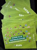 20 pakjes voetbalplaatjes van de Plus, Verzamelen, Supermarktacties, Plus, Ophalen of Verzenden