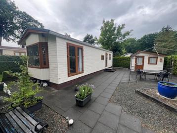 kunststof chalet op keurig rustig Veluws 50 plus park  beschikbaar voor biedingen