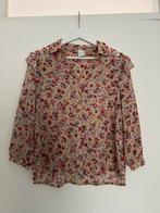 Studio Blouse met Bloemen - Maat S, Kleding | Dames, Blouses en Tunieken, Ophalen of Verzenden, Zo goed als nieuw, Maat 36 (S)