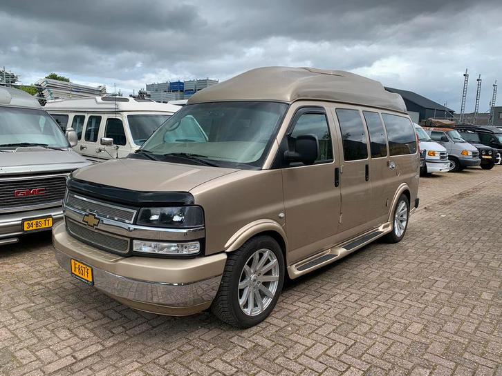 2005 Chevrolet Express Rocky Ridge Camper LPG *Fully Loaded*, Auto's, Chevrolet, Bedrijf, Chevy Van, LPG, Overige carrosserieën