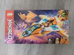lego ninjago 71770, Zane's golden dragon jet + boek en doos, Ophalen of Verzenden, Zo goed als nieuw