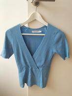 Top Costes lichtblauw XS zgan, Kleding | Dames, T-shirts, Blauw, Ophalen of Verzenden, Zo goed als nieuw, Zonder mouw