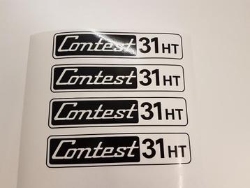 Contest zeilboot stickers beschikbaar voor biedingen