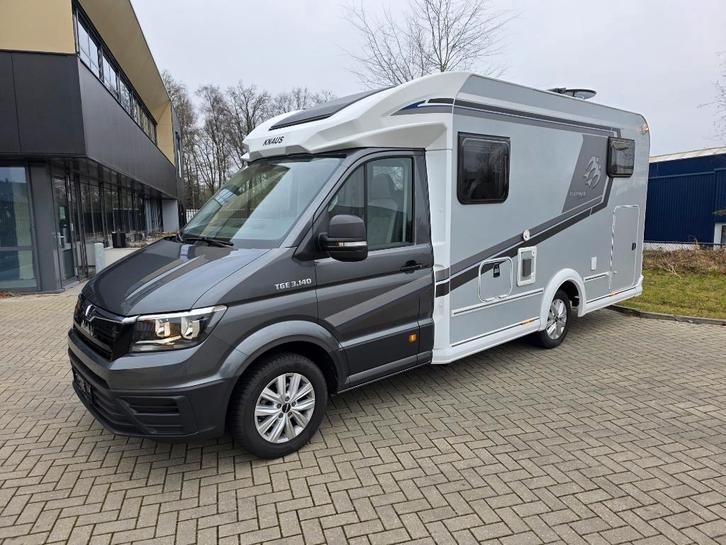 Knaus Van TI 650 MEG Platinum, 140PK 2022, Enkele bedden, Caravans en Kamperen, Campers, Particulier, tot en met 3, Half-integraal